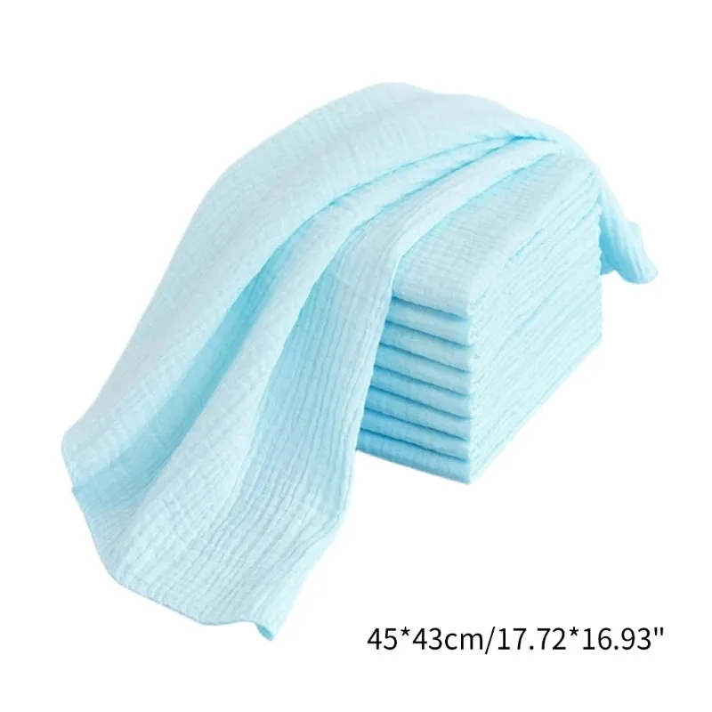 10PCS/Set Reusable Baby Diapers Cloth Diaper panties 3 Layer Insert  Cotton Washable Baby Care reusable Eco-friendly Diaper