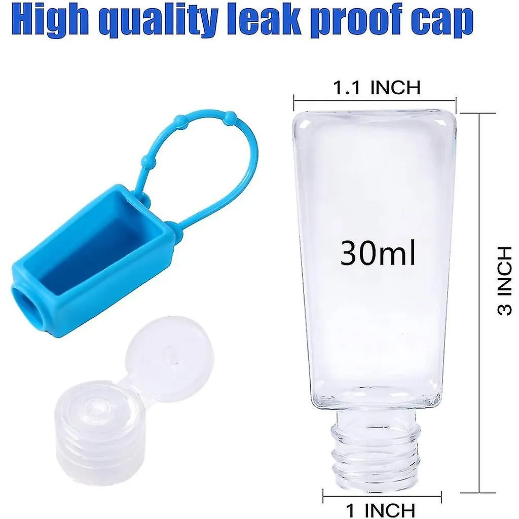 30ml Sanitizer Hand Travel Bottles with Silicone Sleeve