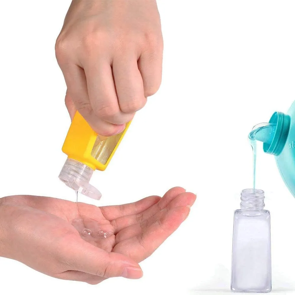 30ml Sanitizer Hand Travel Bottles with Silicone Sleeve