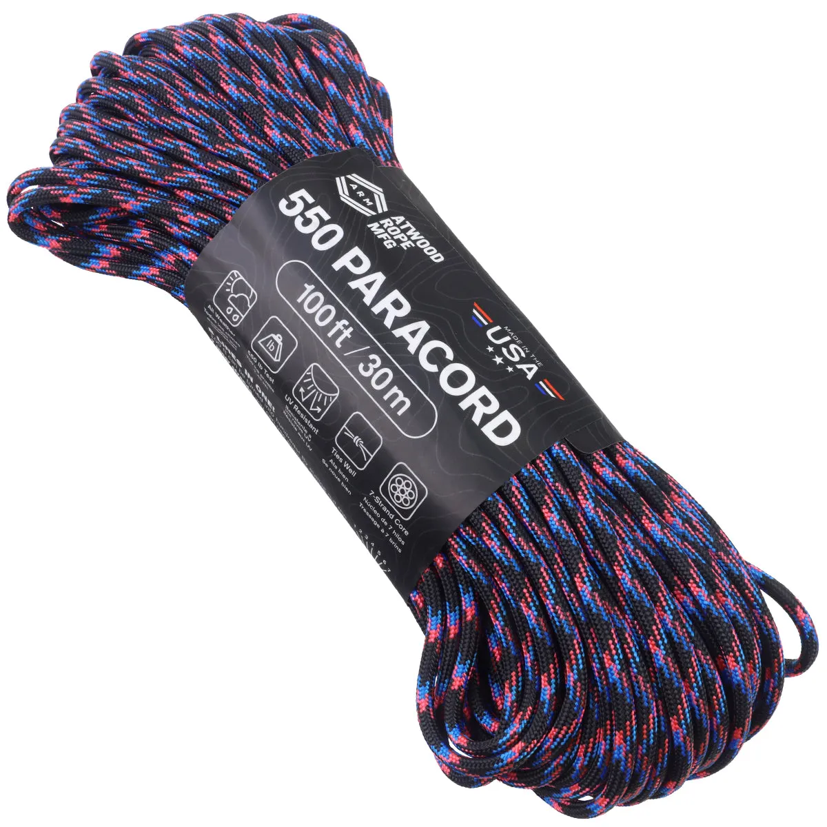 550 Paracord - 80's Flashback