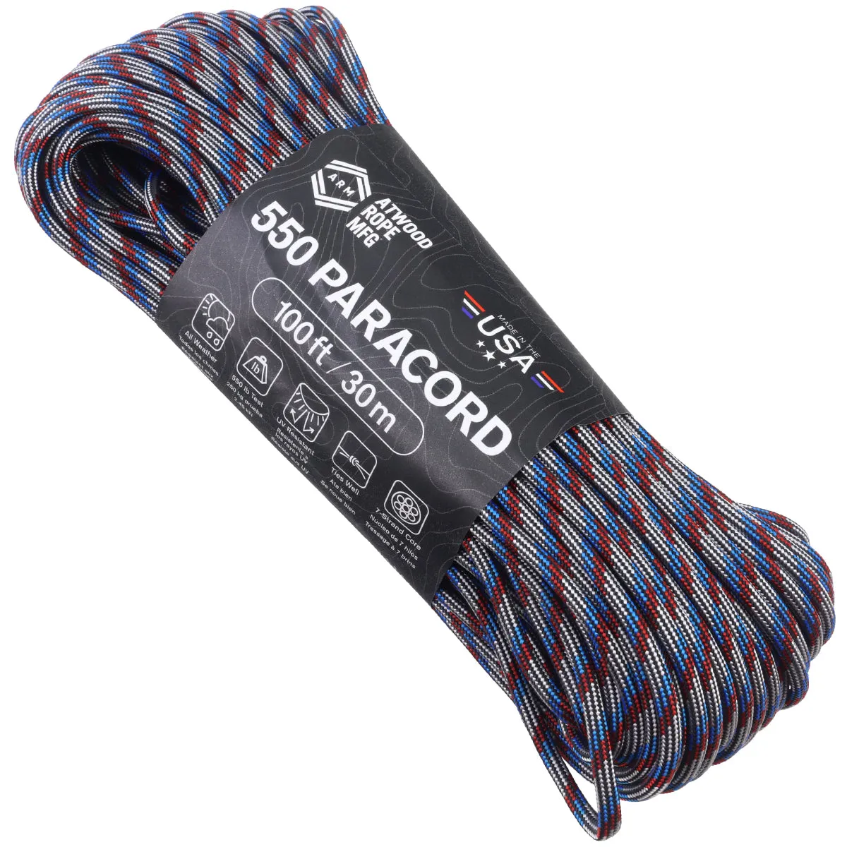 550 Paracord - Captain America