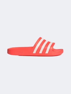 Adidas Adilette Aqua Unisex Swim Slippers Solar Red