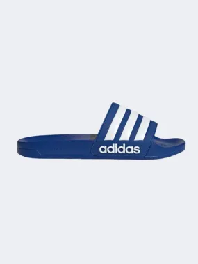 Adidas Adilette Shower Unisex Swim Slippers Blue/White