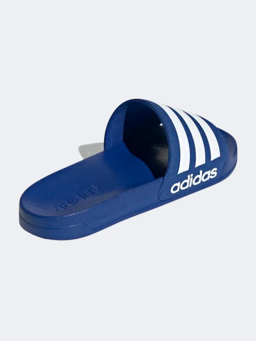 Adidas Adilette Shower Unisex Swim Slippers Blue/White