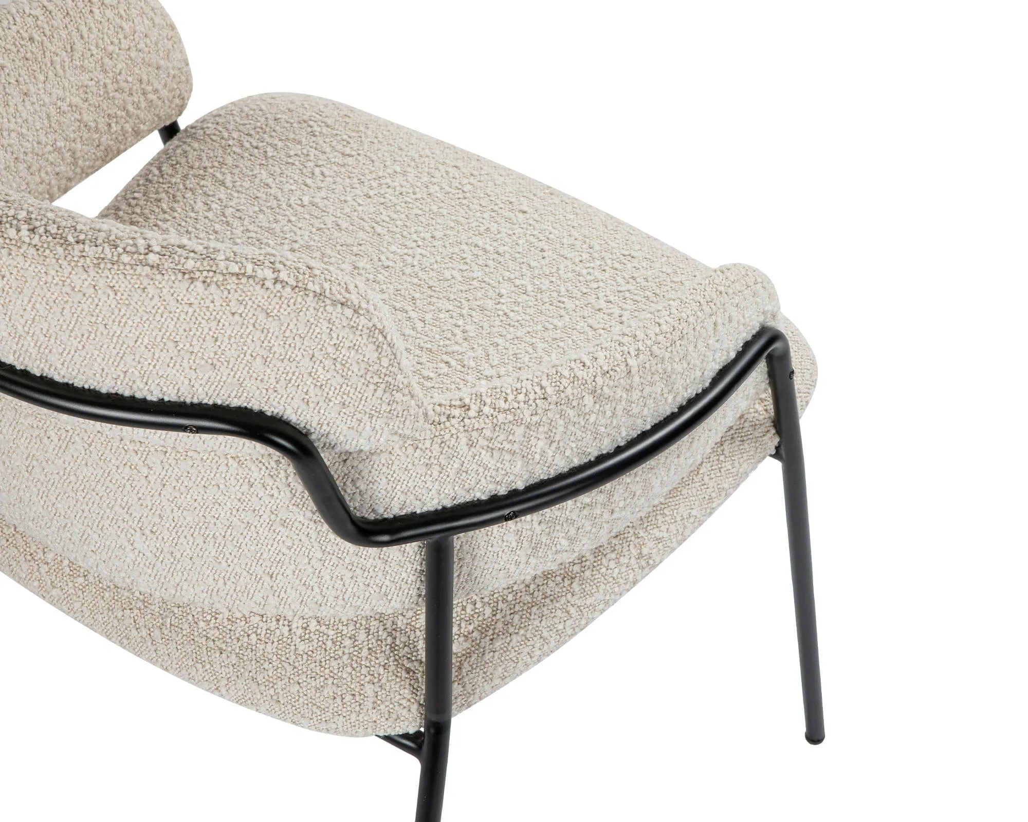 Alice Dining Chair - Boucle Sand