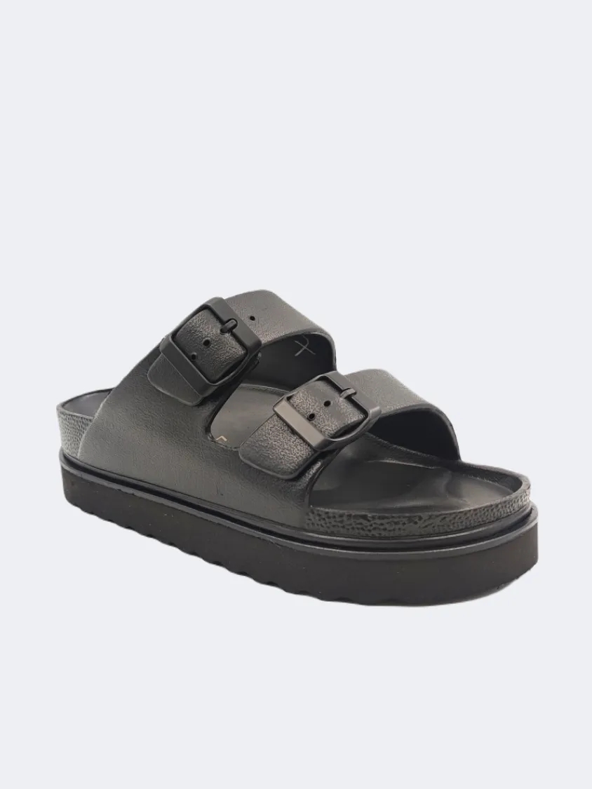 Ateneo Comfort Women Beach Slipper Black