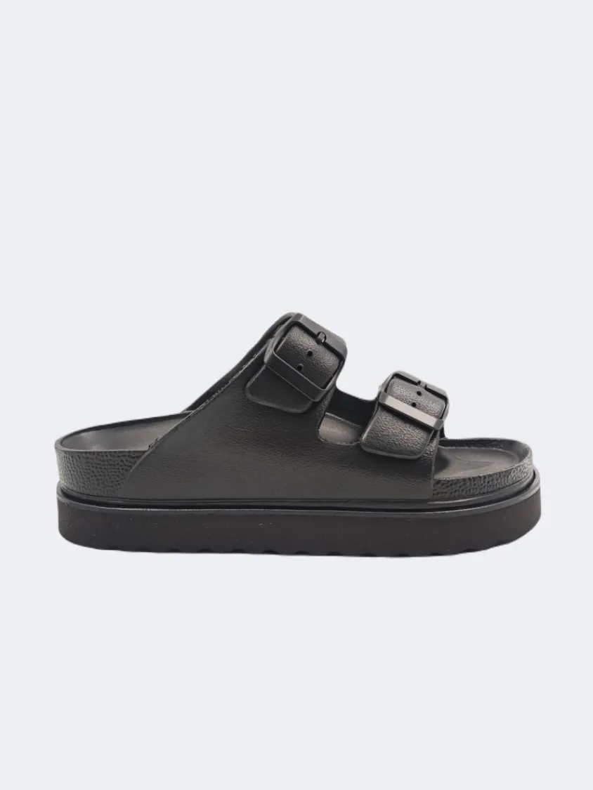 Ateneo Comfort Women Beach Slipper Black