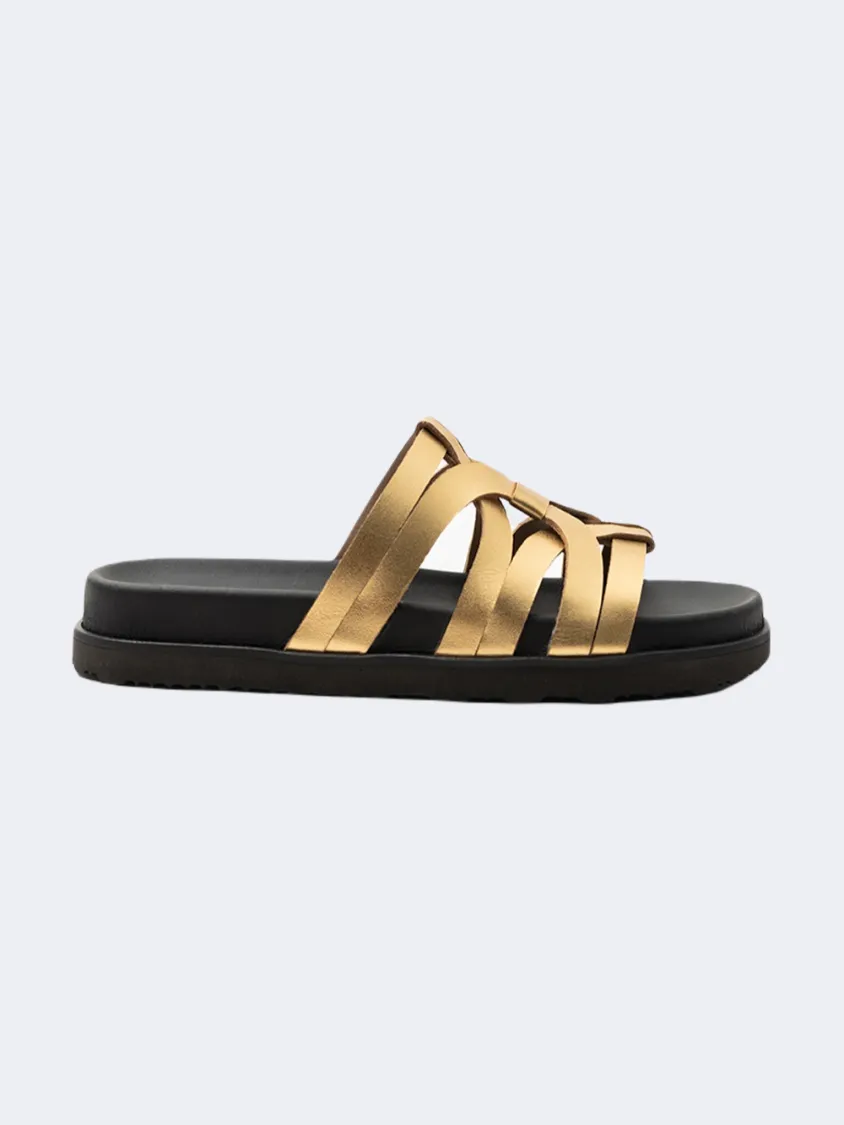 Ateneo Comfort Women Beach Slipper Gold