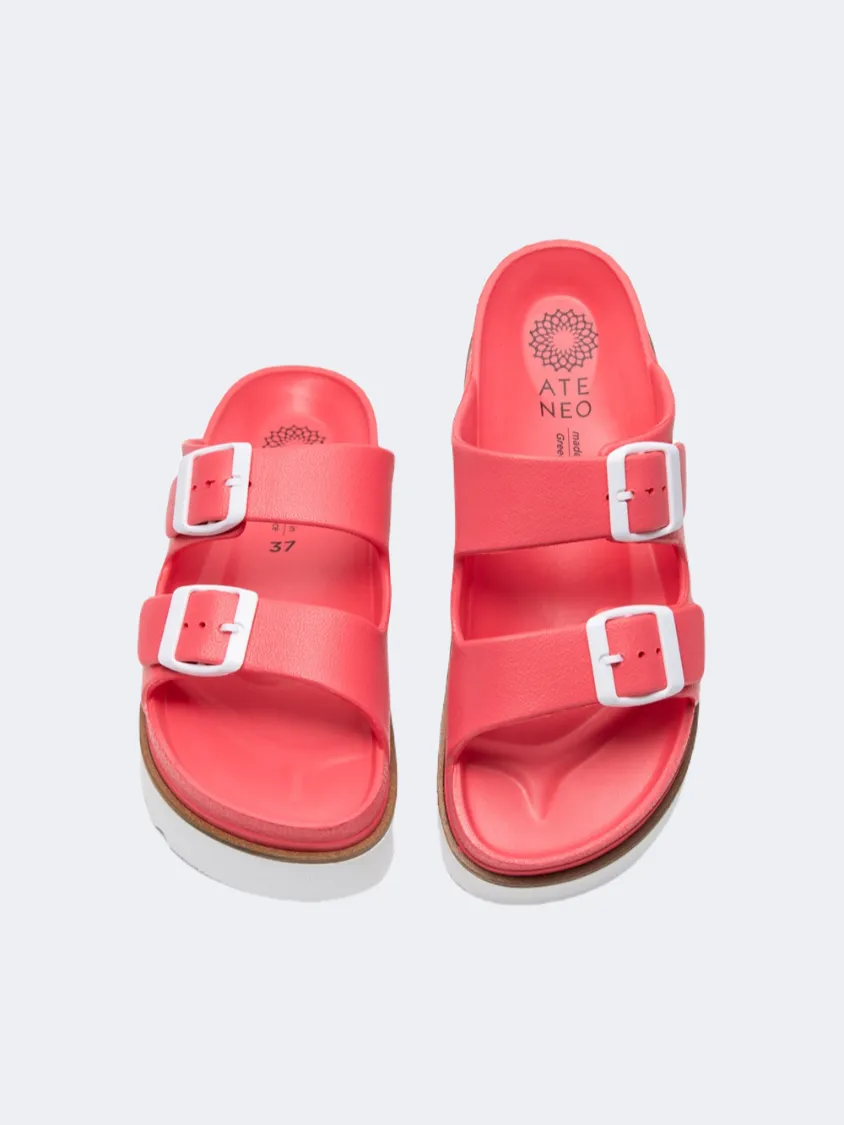 Ateneo Comfort Women Beach Slipper Peach