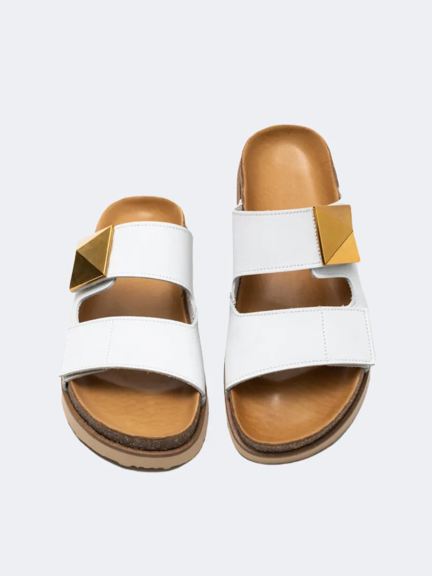 Ateneo Comfort Women Beach Slipper White