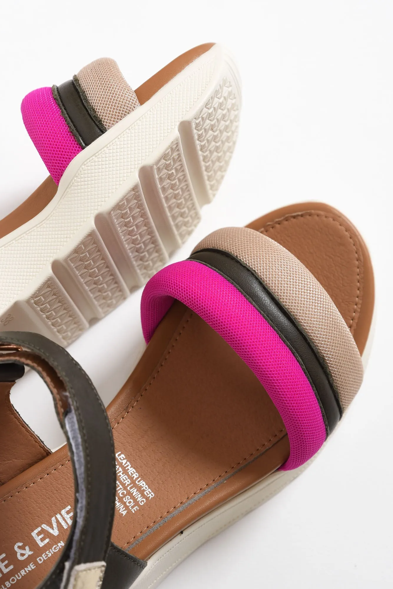 Batman Pink Mesh Velcro Sandal