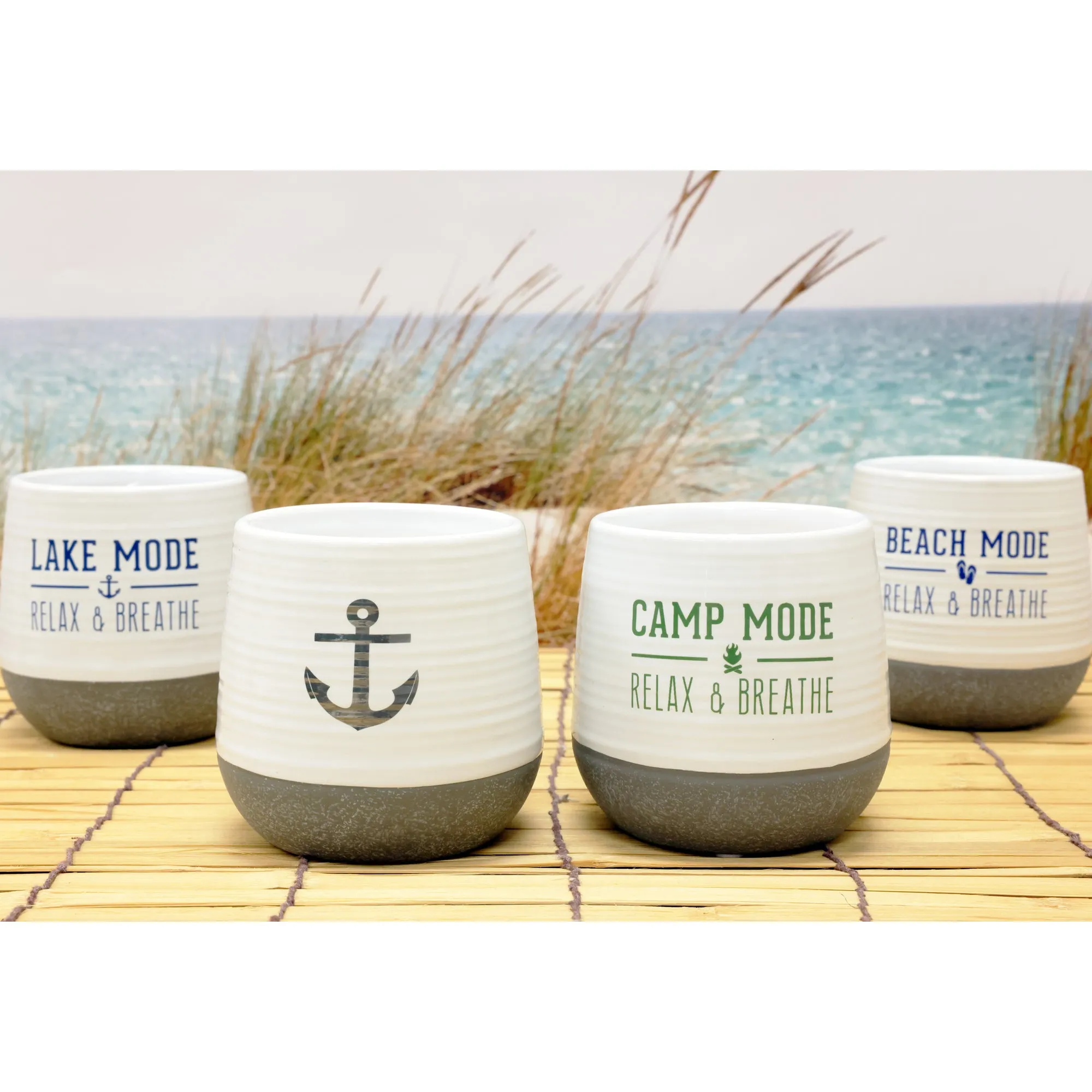 Beach Mode 11 oz - 100% Soy Wax Reveal Candle Scent: Serenity