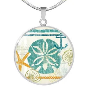 Beachy Sand Dollar Necklace