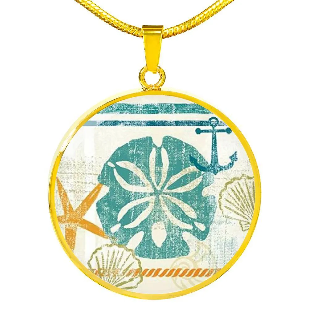 Beachy Sand Dollar Necklace