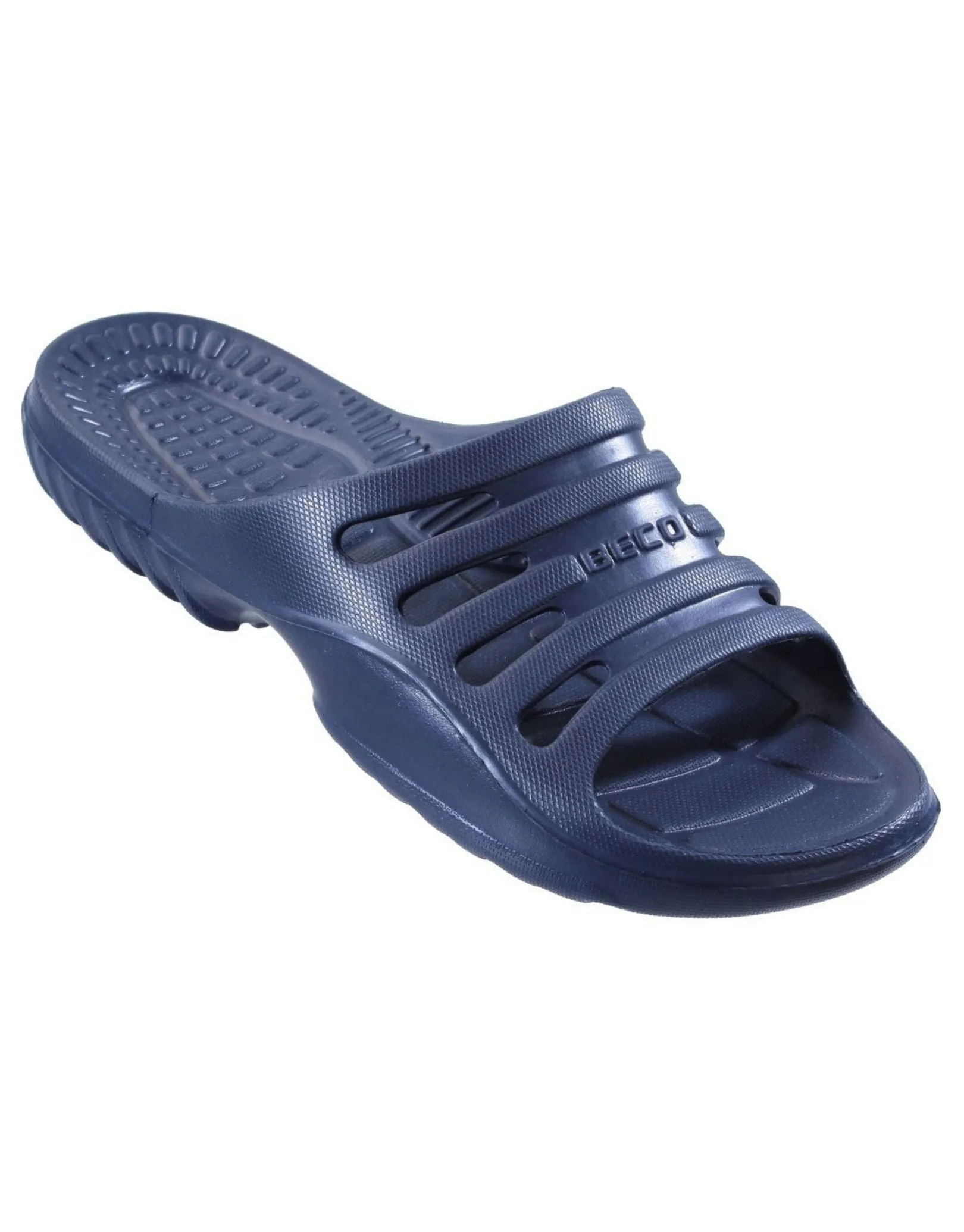 BECO Navy Pool/Sauna Slippers for Men