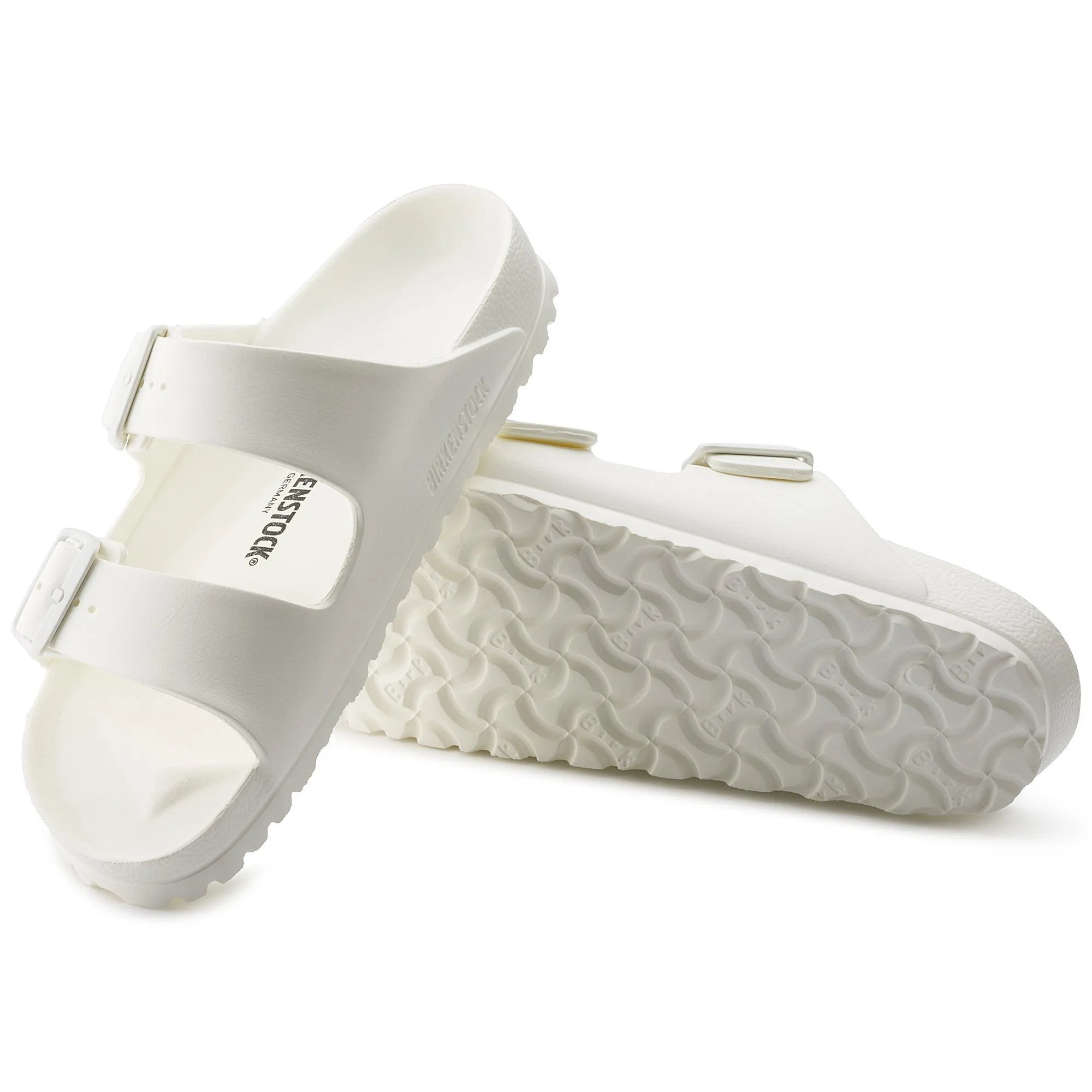 BIRKENSTOCK ARIZONA ESSENTIALS WHITE EVA