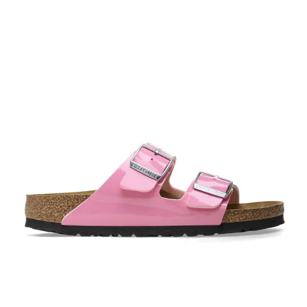 Birkenstock Women's Arizona Birko-Flor Patent Pink/Patent Candy Pink