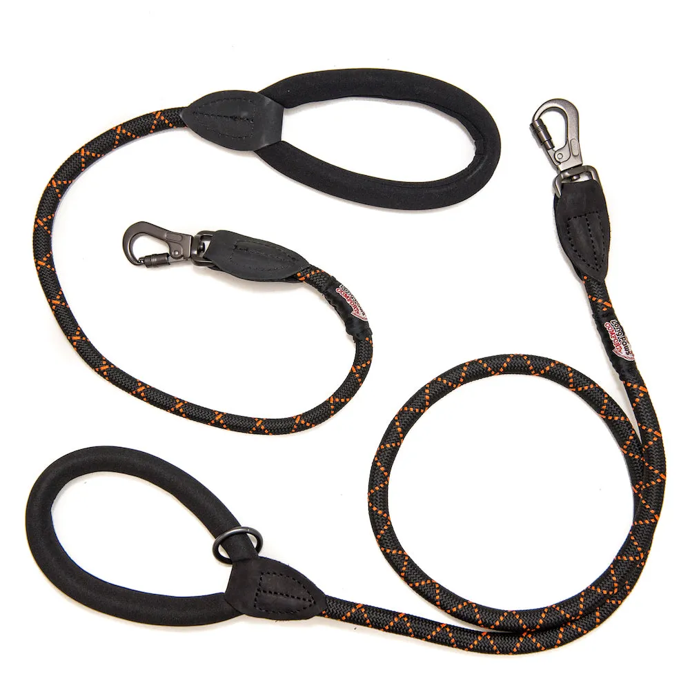 Black Padded Reflective Dog Harness