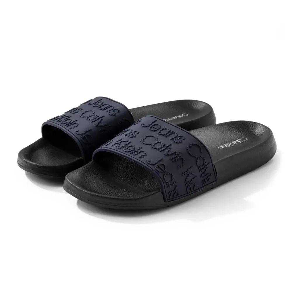 Calvin Klein Speak Slippers - BLKNVY