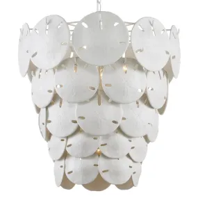 China Sand Dollar Tiered Chandelier