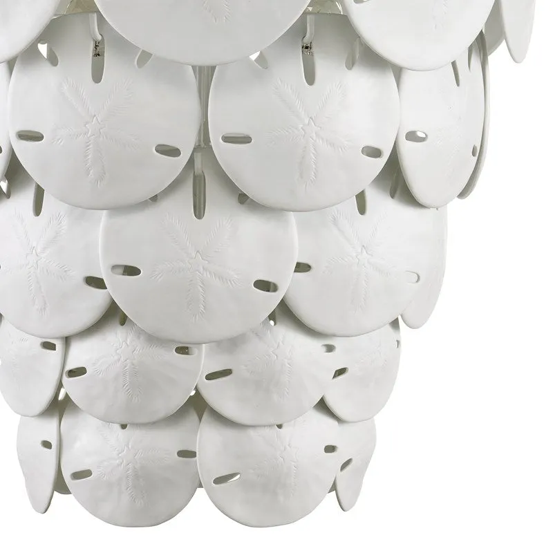 China Sand Dollar Tiered Chandelier