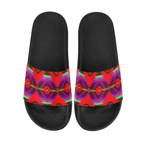 Cree Confederacy Chicken Dance Men's Slide Sandals