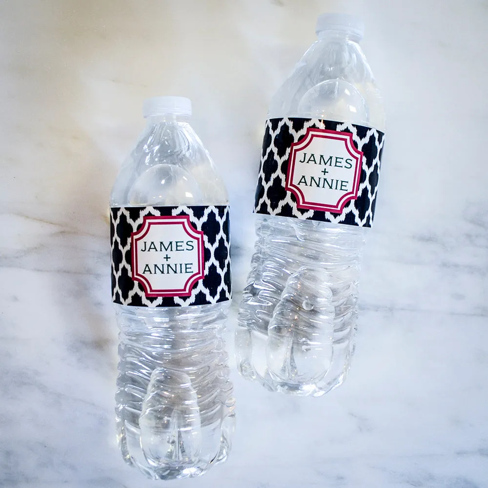 Custom Full Color Water Bottle Labels