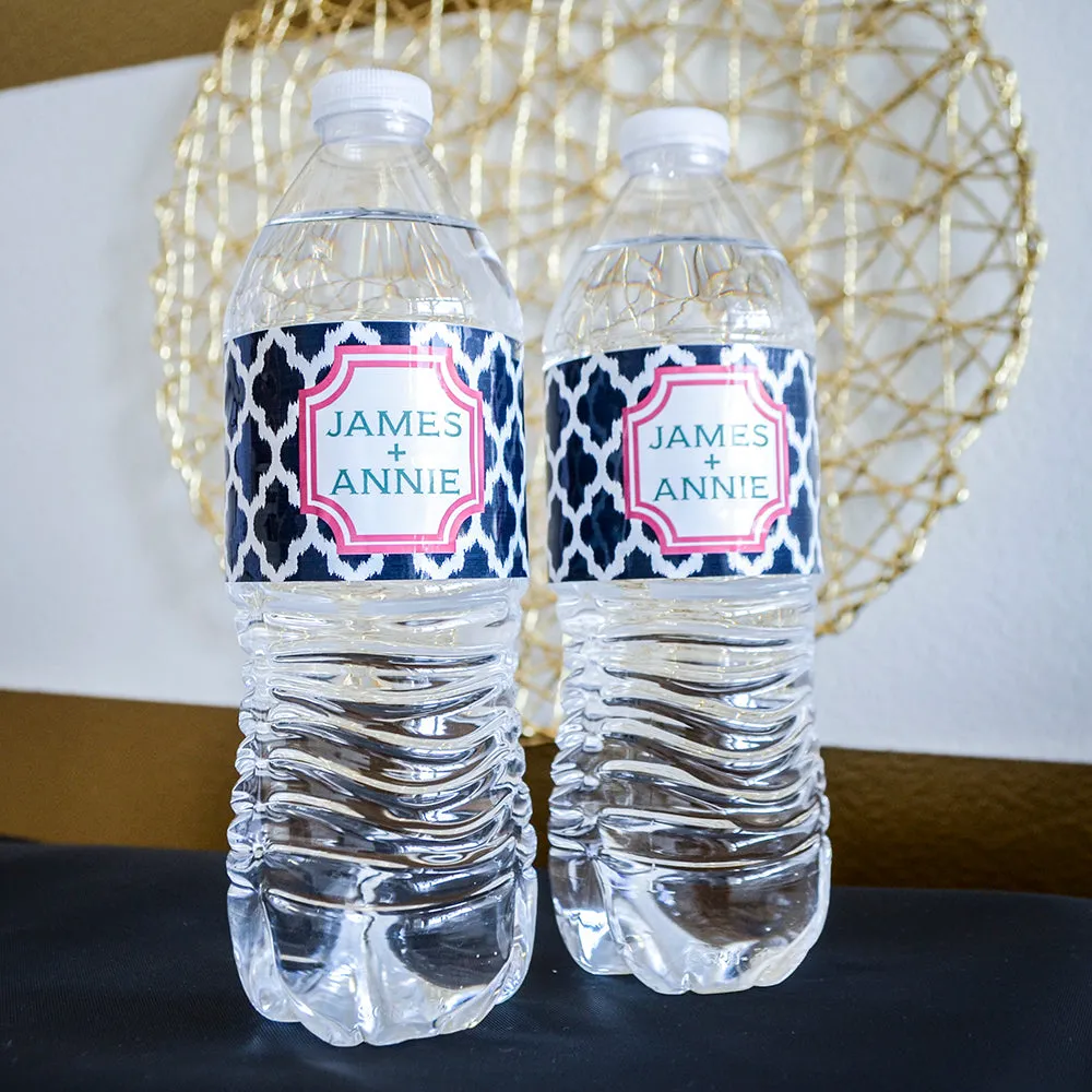 Custom Full Color Water Bottle Labels