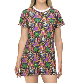 Disney Tangled Rapunzel At Last I See The Light T-Shirt Dress