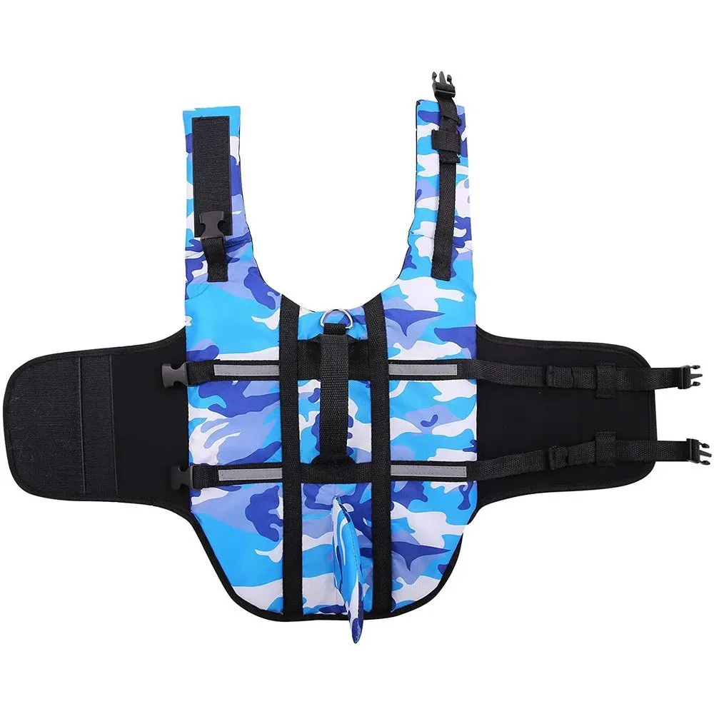 Dog Life Jacket - Camouflage Doggie Life jacket, Life Vest for Dogs