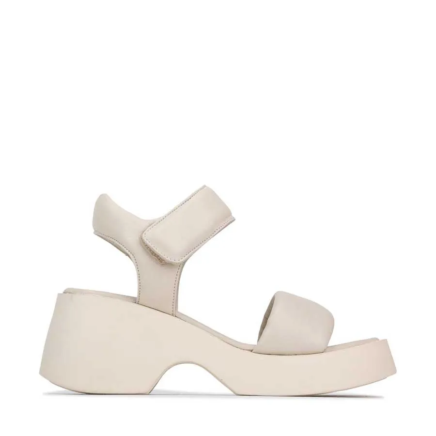 FLORINA CHUNKY WEDGE SANDALS LEATHER