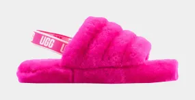 Fluff Yeah Grade School Sandal (Pink/Rock Rose)