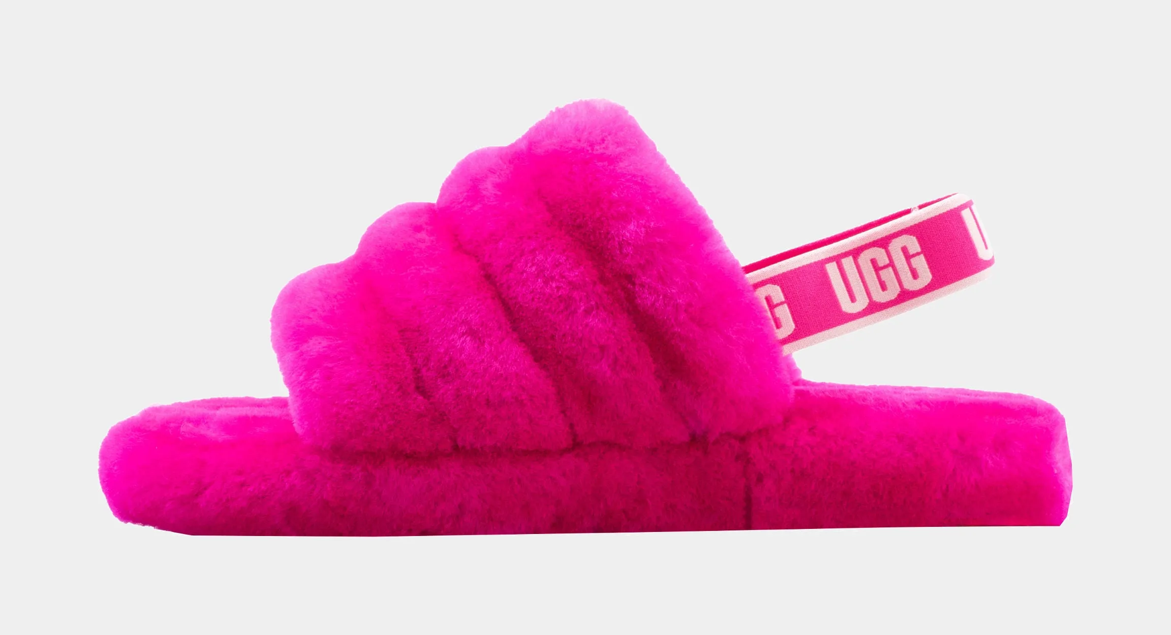 Fluff Yeah Grade School Sandal (Pink/Rock Rose)