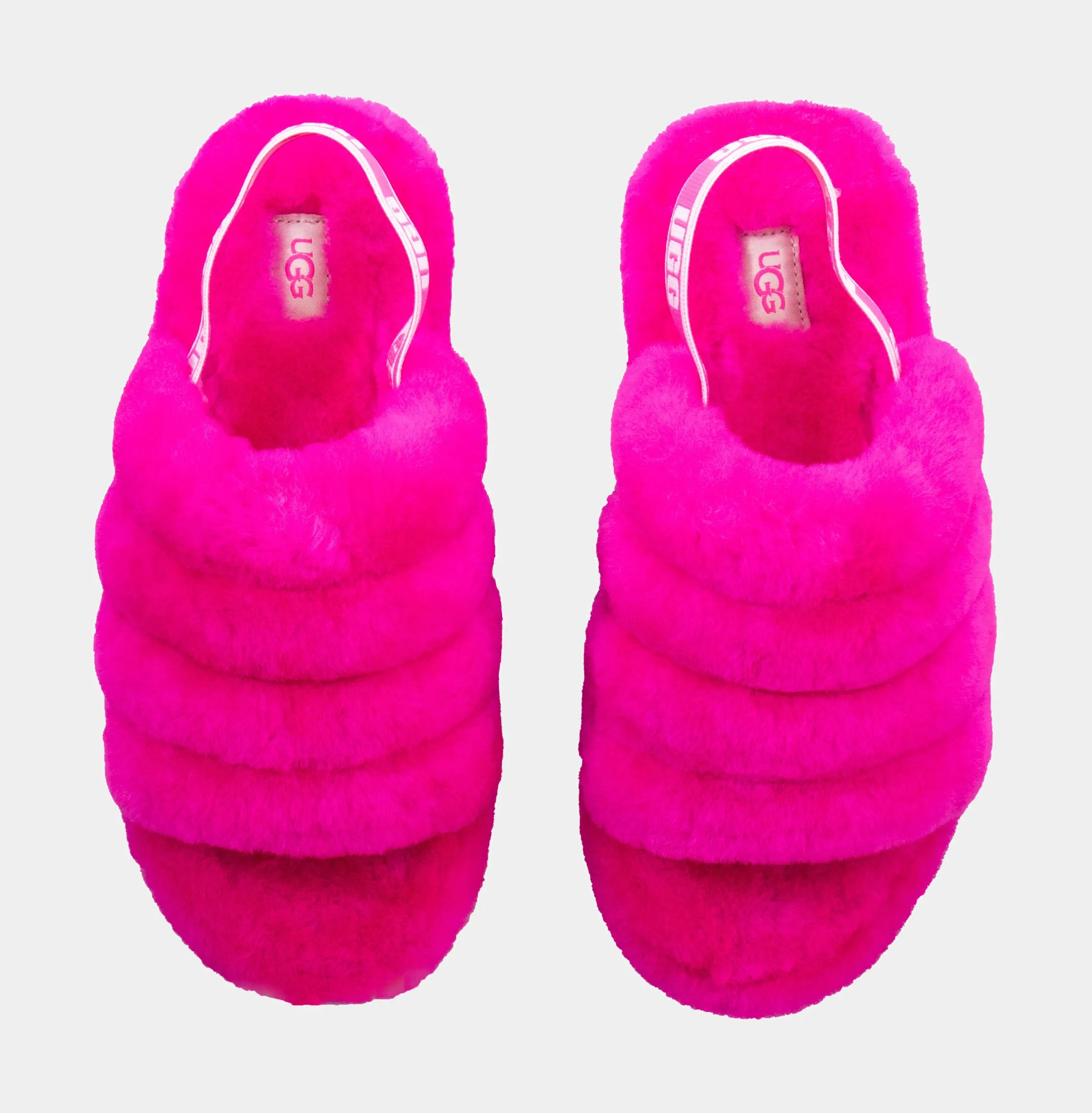 Fluff Yeah Grade School Sandal (Pink/Rock Rose)