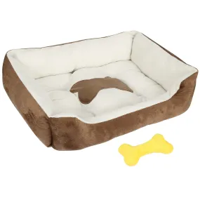 Fresh Fab Finds Pet Dog Bed Soft Warm Fleece Puppy Cat Bed Dog Cozy Nest Sofa Bed Cushion Mat For S/M Dog