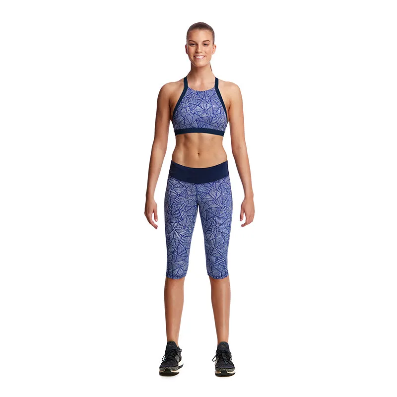 Funkita - Huntsman - Ladies High Neck Crop Top