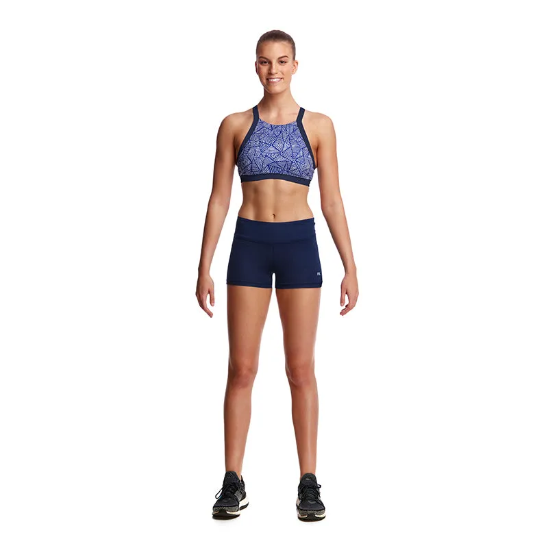 Funkita - Huntsman - Ladies High Neck Crop Top