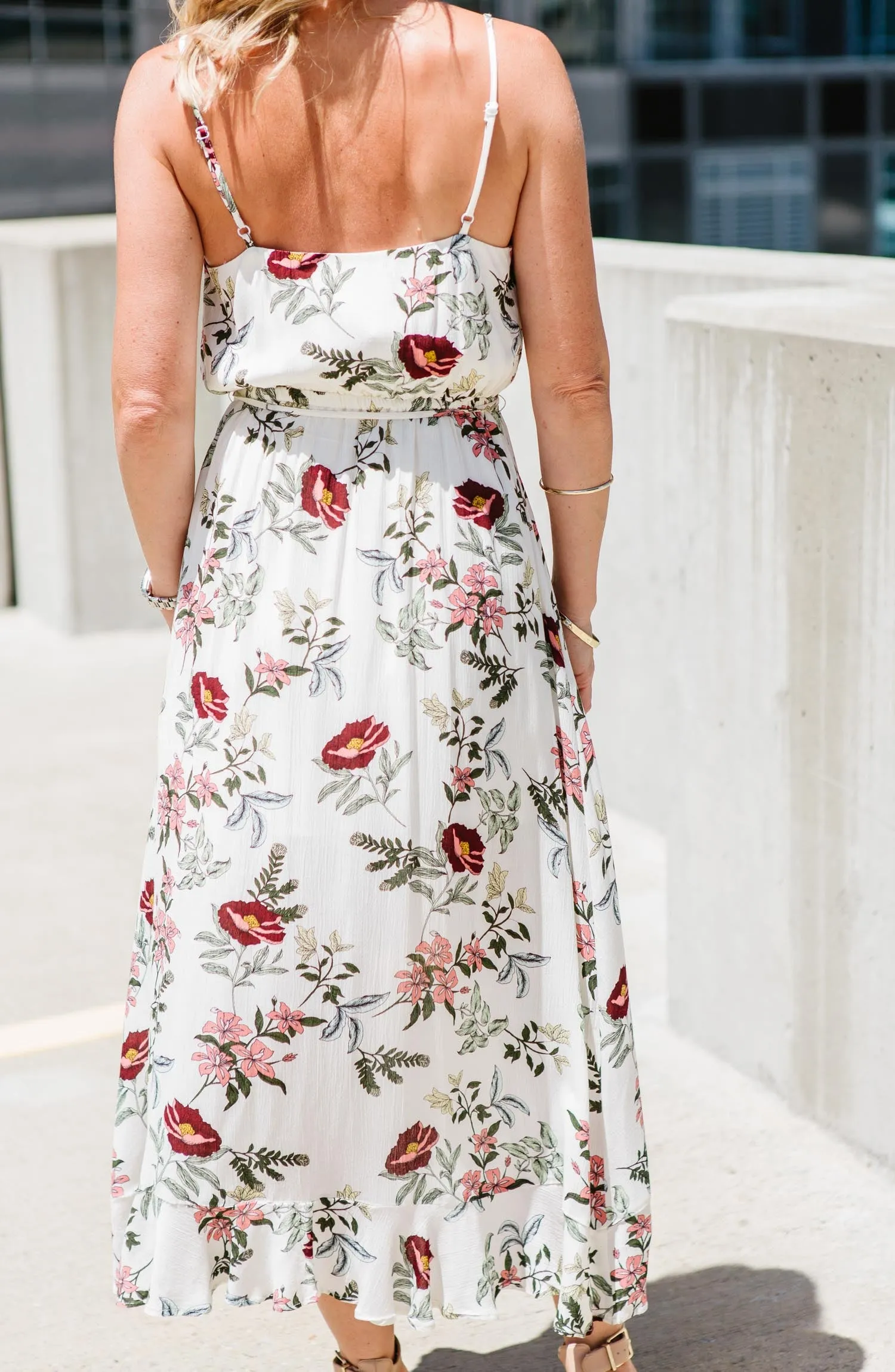 Garden Bloom Printed Maxi FINAL SALE