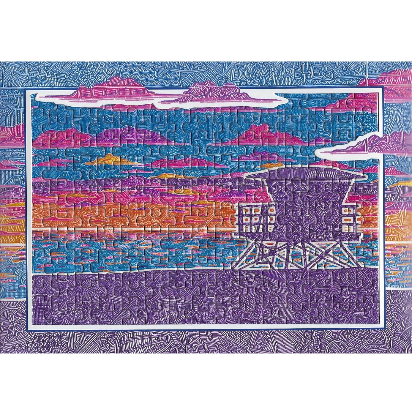 Greeting Card Puzzle - Coastal California