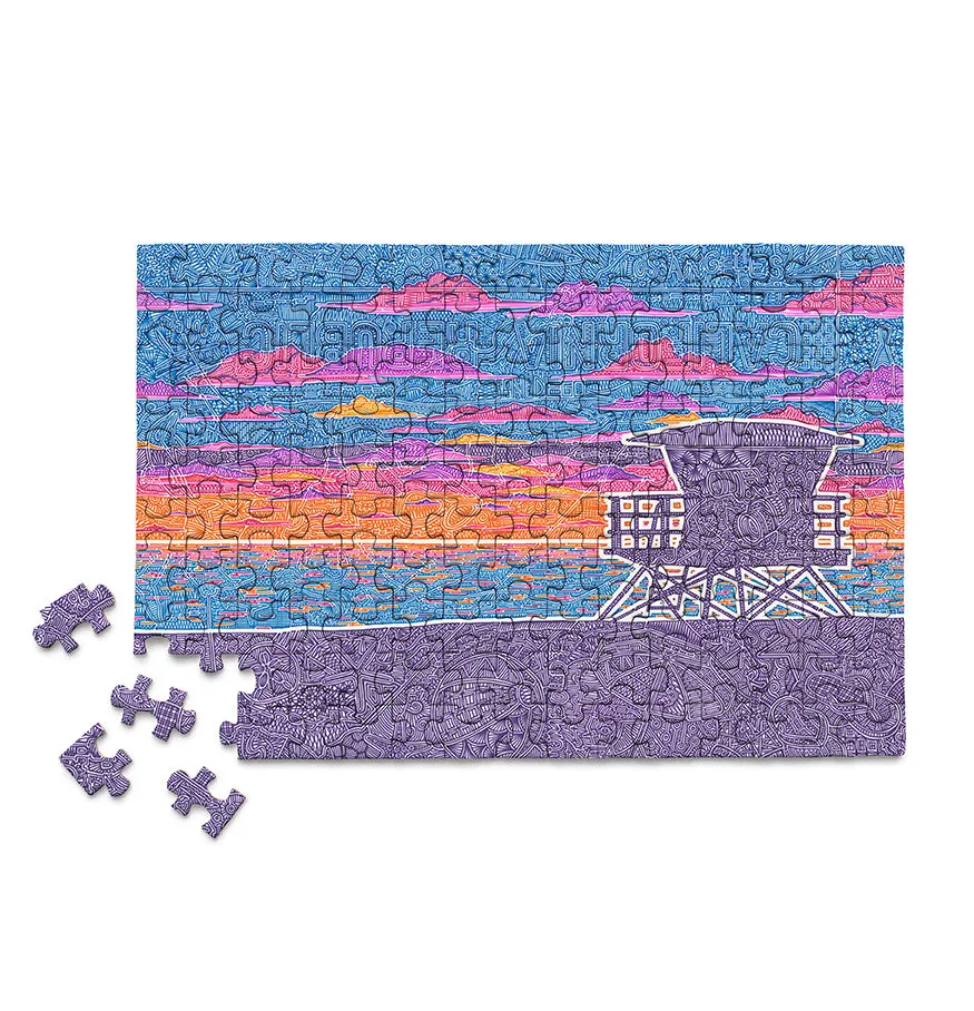 Greeting Card Puzzle - Coastal California