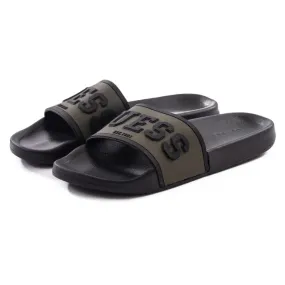 GUESS Elliot Slide Men - BLKGRN