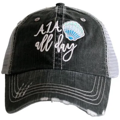 Hats and tanks BEACH Beach hair dont care Feelin beachy Beach please Hola beaches Beach bum Embroidered trucker caps