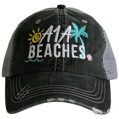 Hats and tanks BEACH Beach hair dont care Feelin beachy Beach please Hola beaches Beach bum Embroidered trucker caps