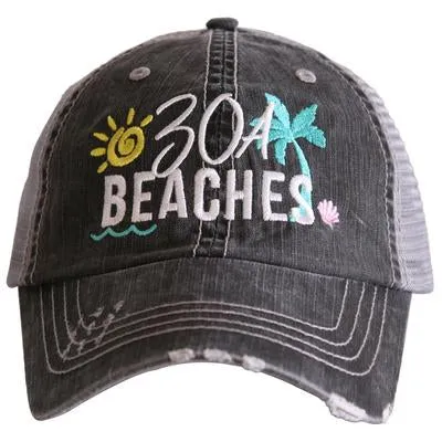 Hats and tanks BEACH Beach hair dont care Feelin beachy Beach please Hola beaches Beach bum Embroidered trucker caps