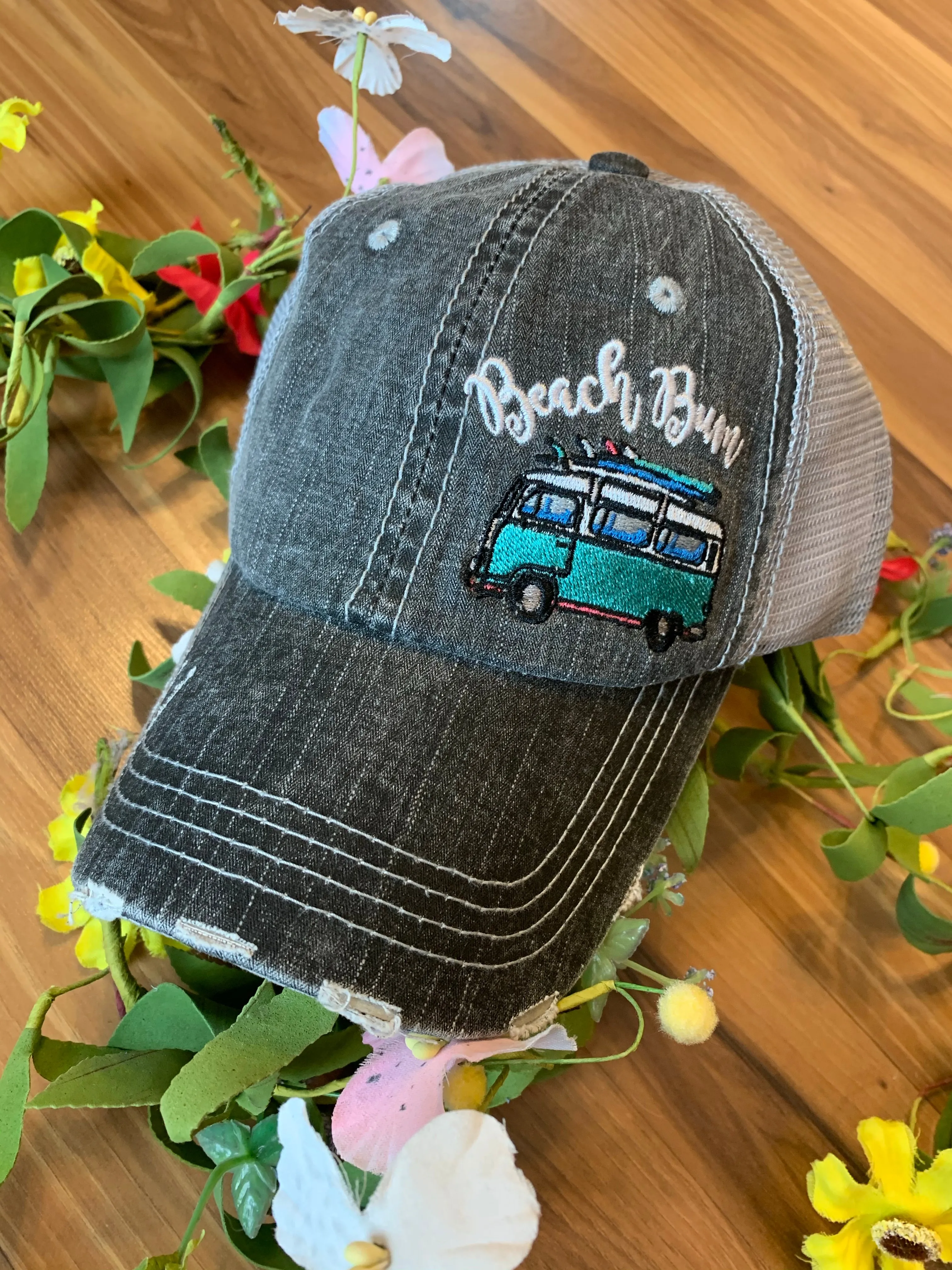 Hats and tanks BEACH Beach hair dont care Feelin beachy Beach please Hola beaches Beach bum Embroidered trucker caps