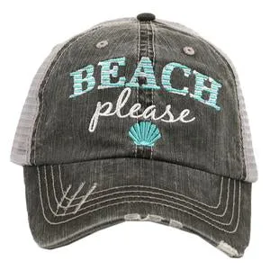 Hats and tanks BEACH Beach hair dont care Feelin beachy Beach please Hola beaches Beach bum Embroidered trucker caps