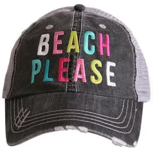 Hats and tanks BEACH Beach hair dont care Feelin beachy Beach please Hola beaches Beach bum Embroidered trucker caps