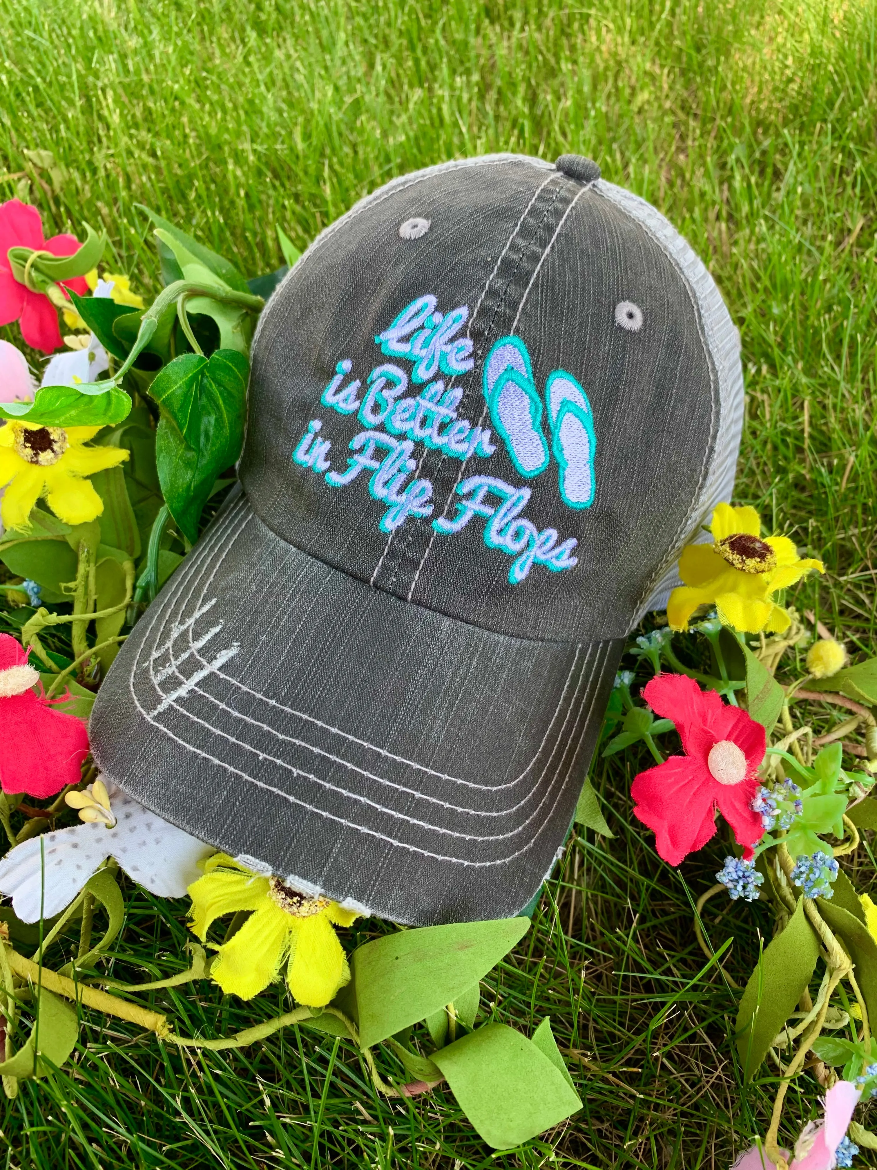 Hats and tanks BEACH Beach hair dont care Feelin beachy Beach please Hola beaches Beach bum Embroidered trucker caps