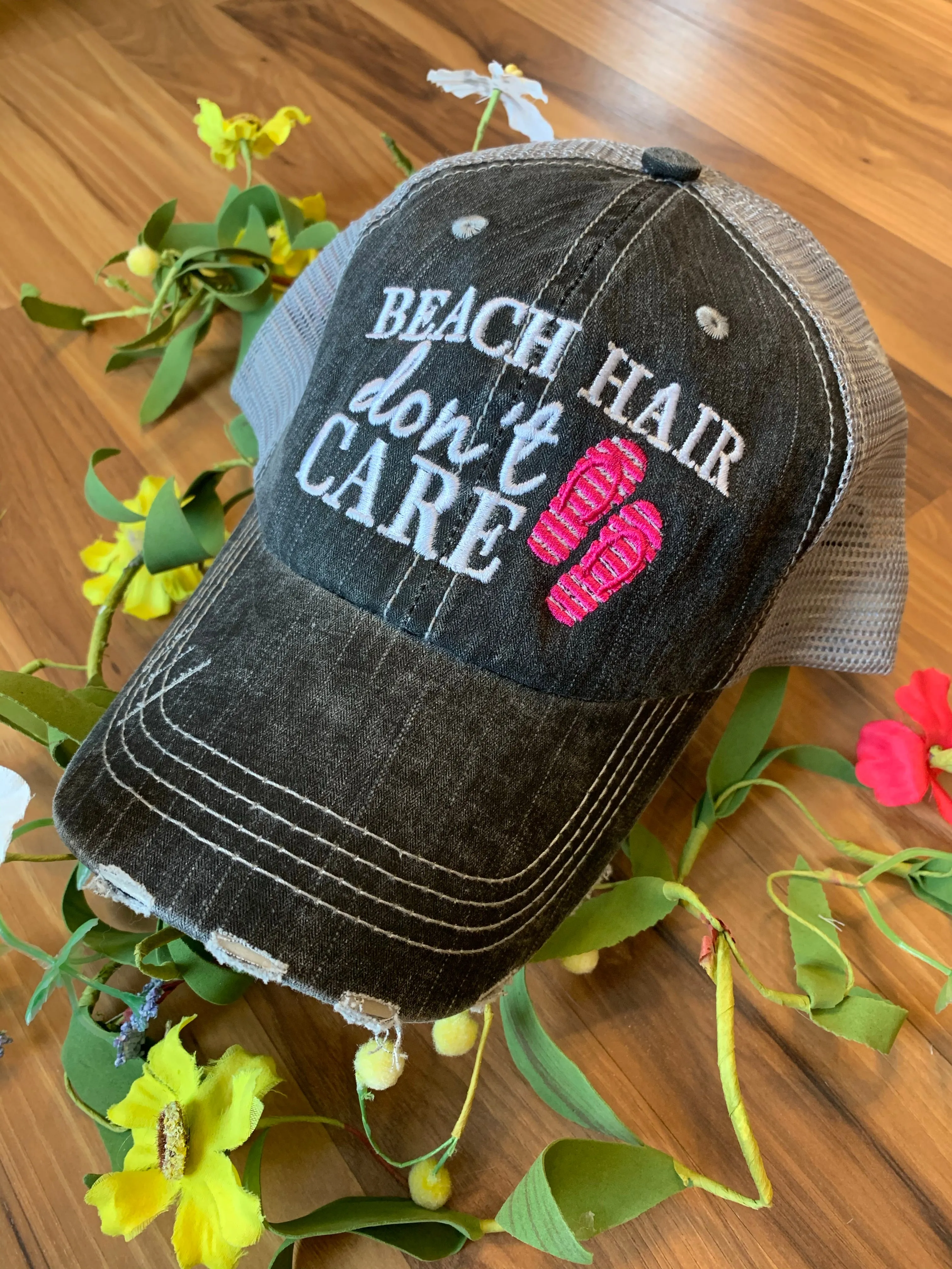 Hats and tanks BEACH Beach hair dont care Feelin beachy Beach please Hola beaches Beach bum Embroidered trucker caps