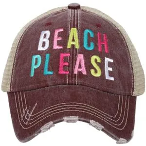 Hats and tanks BEACH Beach hair dont care Feelin beachy Beach please Hola beaches Beach bum Embroidered trucker caps